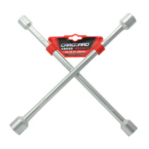 Cheie de roată în cruce 17, 19, 21, 23 mm - Carguard