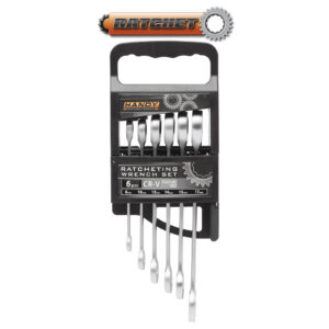 Set chei combinate - fix/inelar, cu clichet, 6 piese, 8,10,13,14,15,17 mm