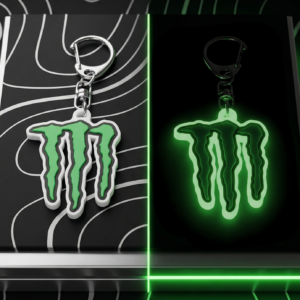 Breloc Monster Energy Glow-in-the-Dark