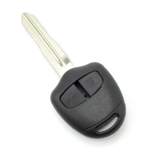 Mitsubishi - Carcasa cheie 2 butoane, lama pe dreapta