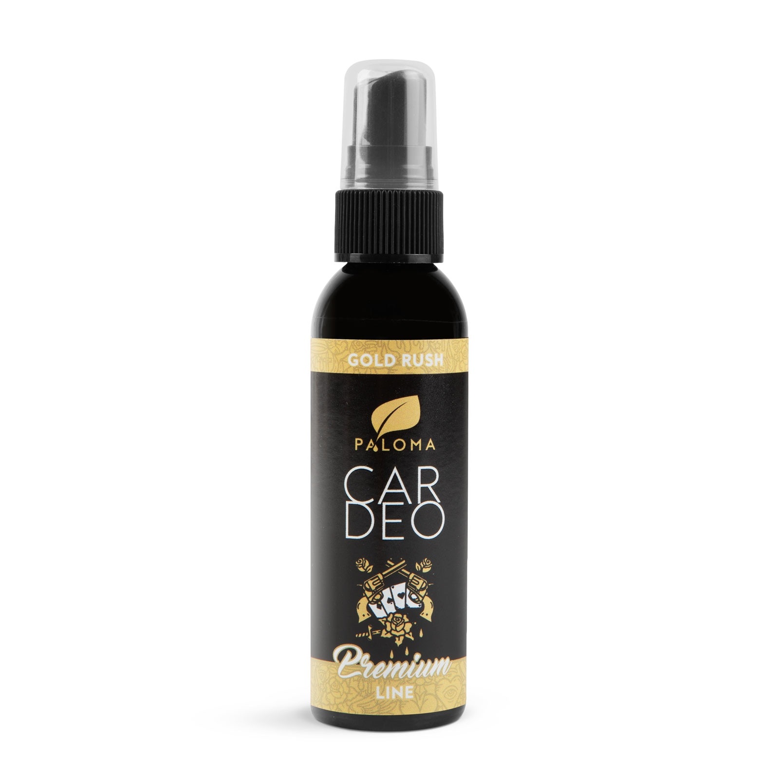 Odorizant auto Paloma Car Deo Spray Premium Gold Rush 65ml